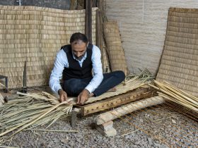 صنایع دستی کوب بافی هنرهای سنتی مازندران میراث فرهنگی